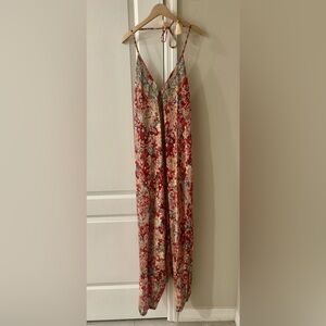 Rhea Boho Print Harem Jumpsuit